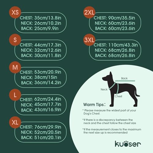 Kuoser Fleece Hundepullover, Verstellbarer Warmer Hundemantel mit Kordelzug, Weiche Hundeweste mit Geschirröffnung für Mittelgroße Hunde Winterjacke, Braun M
