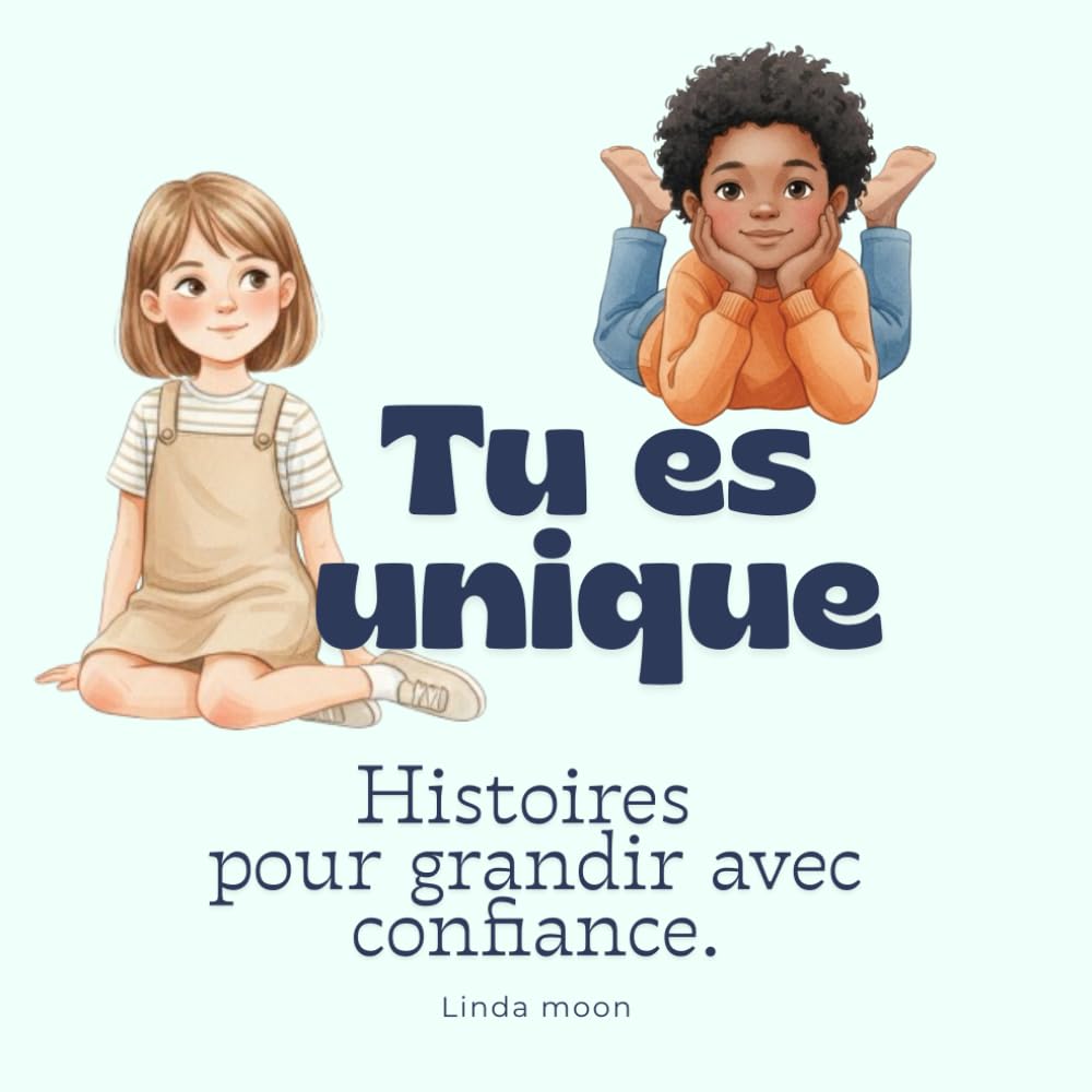 Tu es unique: Histoires pour grandir avec confiance : Histoires pour enfants 4‑9 ans : courage, confiance en soi, gestion des émotions, force intérieure et pages de coloriage