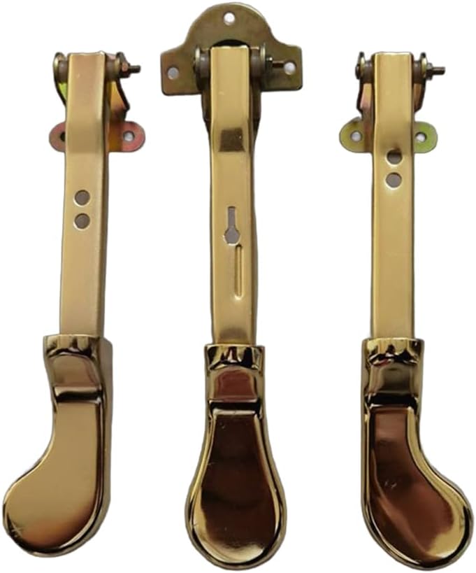3Pcs Uprights Piano Pedals Replacement Piano Foot Pedal Musical Instrument Piano Sustains Pedal for Uprights Piano Parts
