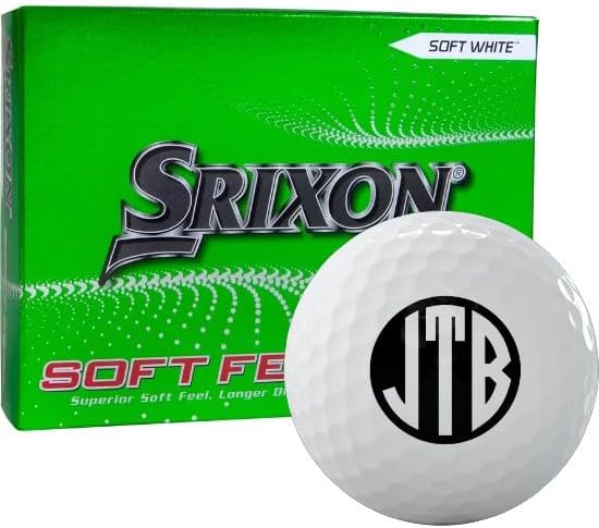 Srixon Soft Feel 13 Monogrammed Golf Balls
