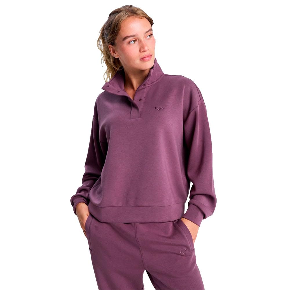 Roxy Rise & Vibe Sweet Fleece Sweater Femme (Lot de 1)
