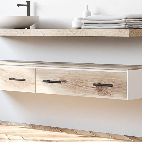 Vista 133 de Design House 189647 - Tiradores sólidos para gabinete, paquete de 10, tiradores de cajón de centro a centro, manijas de cocina modernas, acero Acero