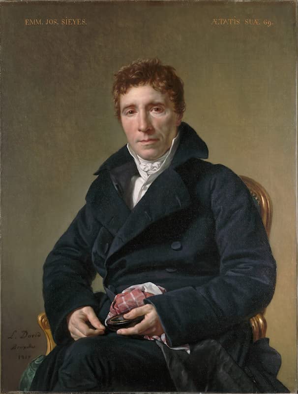 Lienzo mural de Emmanuel-Joseph Sieyès, un cuadro artístico ideal para regalo cultural, 60x90cm