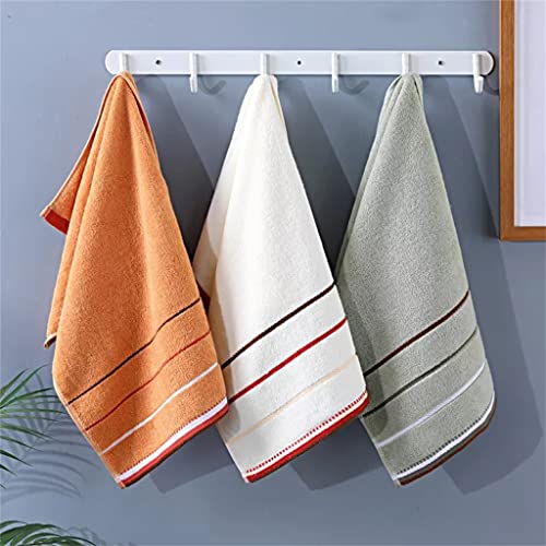 Serviette douce en coton de qualité supérieure linge de bain vert rayé