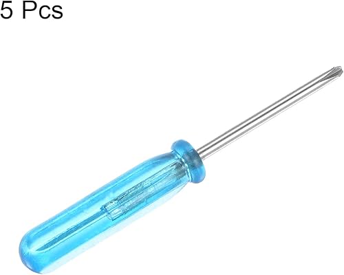 Miniatura 8 de uxcell Mini destornillador Phillips, cabeza cruzada de 0.079 in, 2.559 in de longitud para reparación de electrodomésticos pequeños, 5 unidades