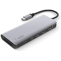 Belkin Adaptador Hub USB-C Multipuerto 7 en 1
