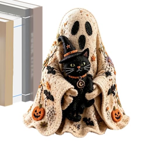 Kit para hacer muñecos de fantasmas con parches bordados para bolsos y hogar