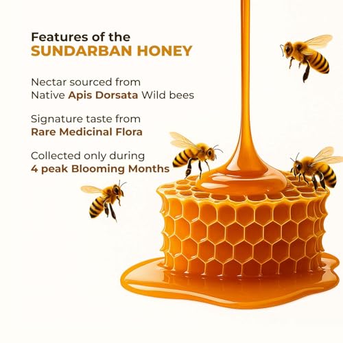 Image of Zandu Sundarban Forest Honey 500g | Pollen Rich Mangrove Honey | Signature Taste | No Sugar Adulteration | Antioxidant-Rich