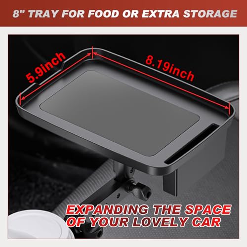 Extensor de portavasos para carro Frokom con bandeja ajustable miniatura 5