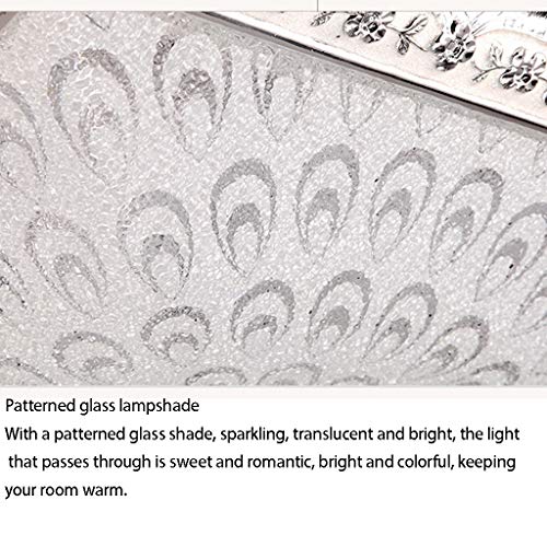 Éclairage de la chambre à coucher LED master lampe de plafond carrée 50cm