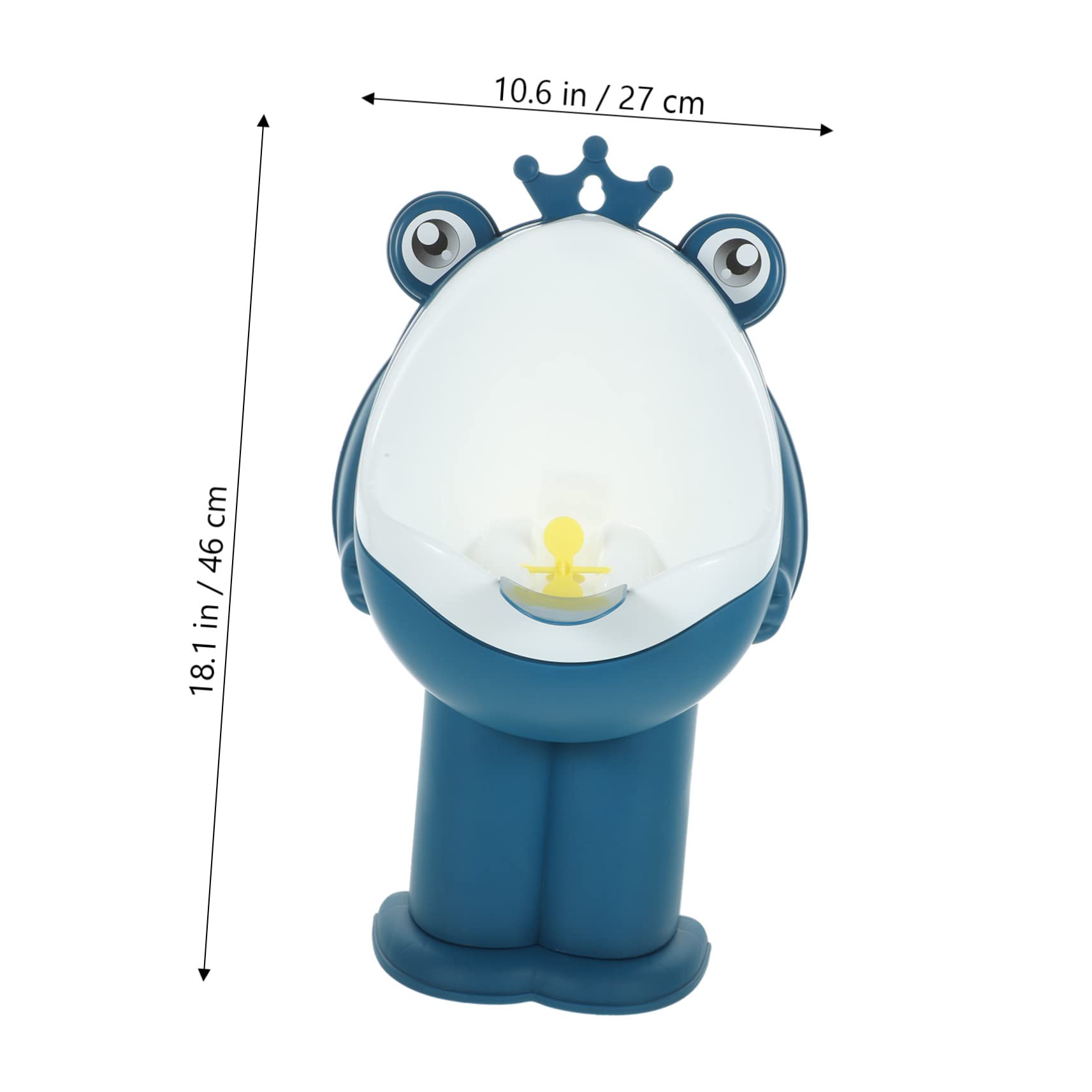 Abaodam Stehendes Jungen Urinal Cartoon Mit Rotierendem Wasserrad Hängendes Töpfchentraining Aus Kunststoff Platzsparend Für Badezimmer Abnehmbarer Sammelbehälter Töpfchen Für Kleinkinder