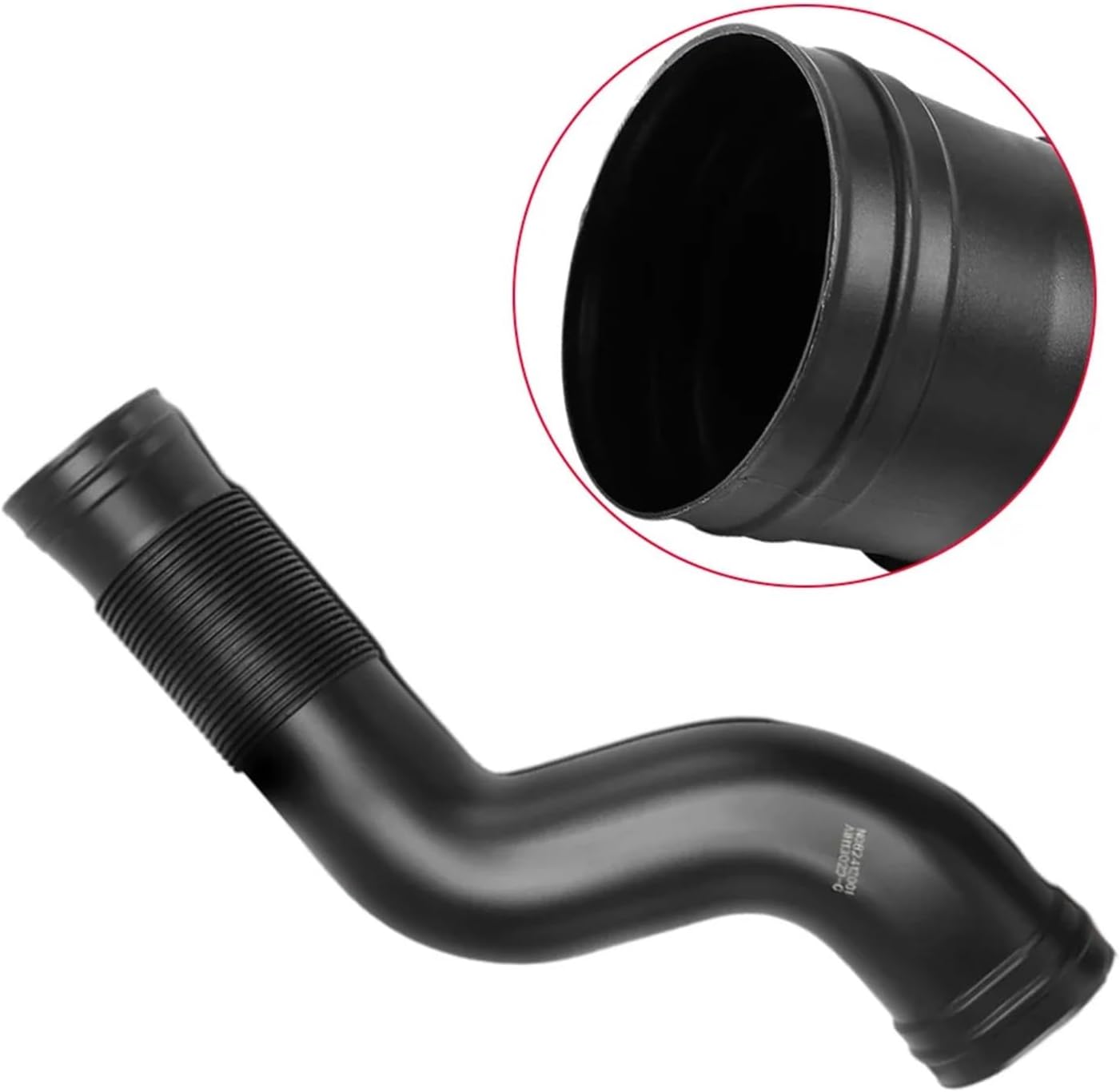 1645051361 Car Air Intake Duct Hose Compatible with Mercedes Benz GL450 4.6L 07-12 GL550 5.5L 08-12 ML350 ML450 ML500 1645051461 A1645051461(Right)