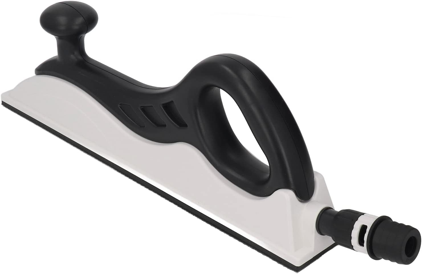 Hand Sanding Block, Vacuum Grinding Tool with Dust Free Design, ABS Plastic Sanding Block for Wood Polishing Vehicle Repair, Includes Connector for Vacuum Cleaner