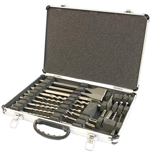 Makita SDS Plus - Kit de brocas y cinceles (17 piezas)