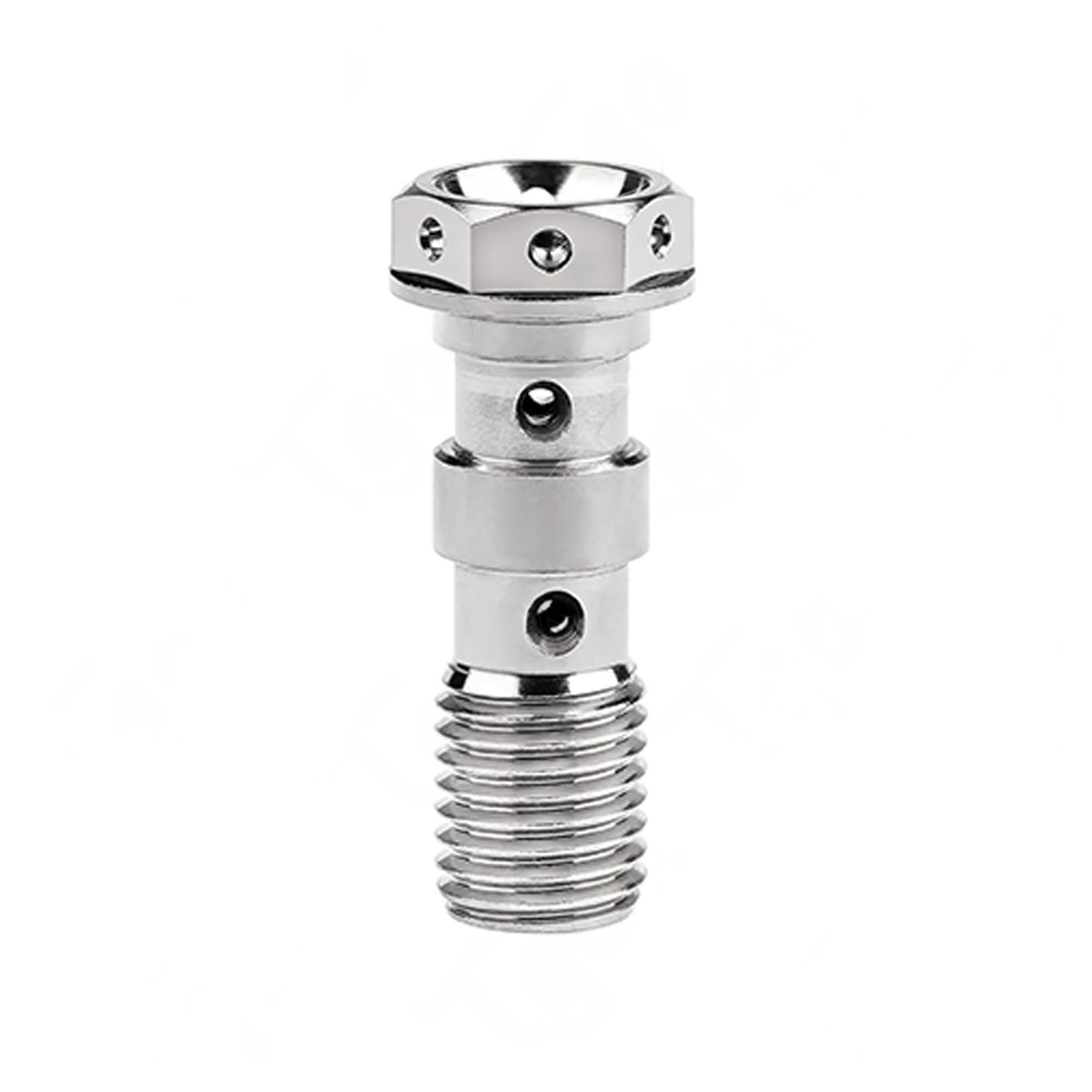 Bullone in titanio M10 con passo 1.0/1.25, viti banjo for tubi freno e frizioni a foro singolo/doppio(Double Titanium,1.0 Pitch)