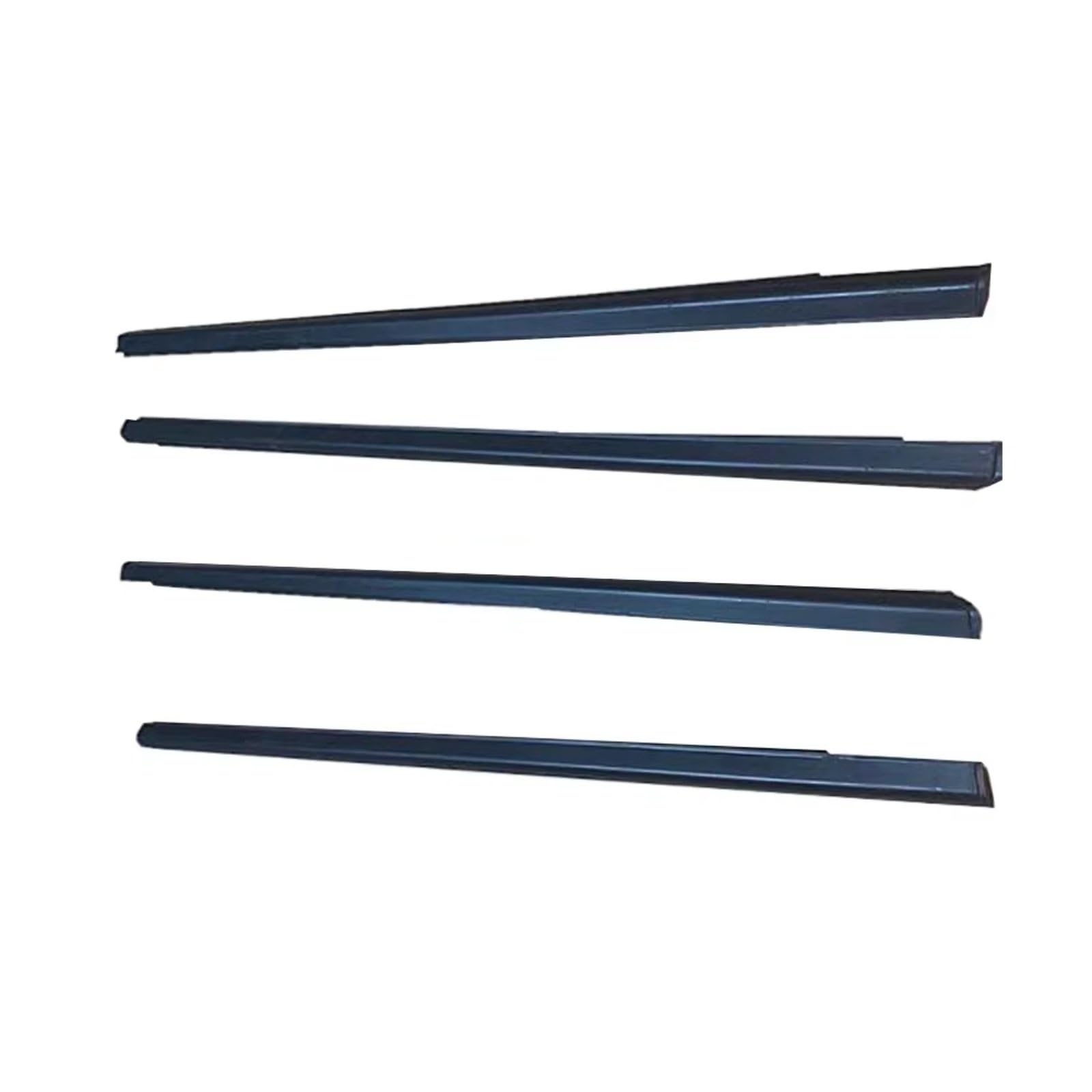 Pbqenxb One Color For Pajero For Mini For H60 Weather Strip For Montero For Pinin Mr365451 For Moulding For Shogun H70 4 Pieces Out Glass Rubber Outer Window Weatherstrip