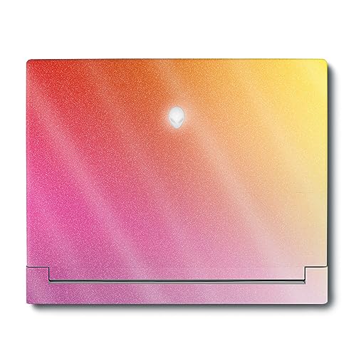 Image of MightySkins Glossy Glitter Skin Compatible with Alienware X16 R1 (2023) Full Wrap Kit - Sunset Blur | Protective, Durable High-Gloss Glitter Finish | Easy to Apply & Change Styles | Made in The USA