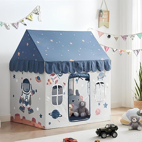 Gurukrupa International®, Tent for Kids Outdoor and Indoor, Children Boy Girls Portable Castle Playhouse for Girls & Boys Medium Size Light Weight Kids Play Tent House. (White House 11)