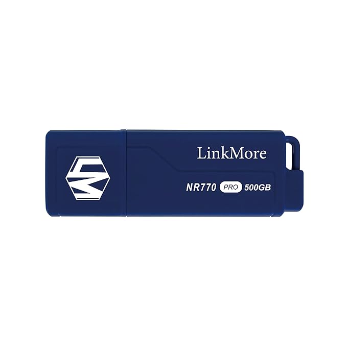 LinkMore NR770 500GB USB 3.2 Gen2 Flash Drive, Read Speed up to 1000MB
