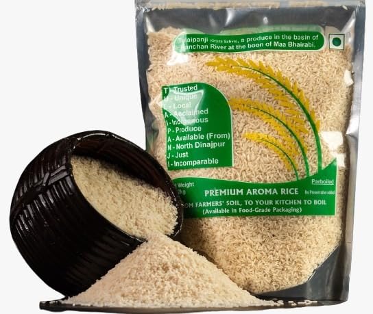 Tulaipanji (Parboiled) | Premium Aroma Rice |Non- Basmati | Indigenous Variety | Food Graded Pouch With Ziplock | No Preservative Added | 2 KG | Export Quality (B0CTX65HWQ) Amazon Price History, Amazon Price Tracker
