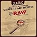 RAW Cones Classic 98 Special - Slow Burning Pre Rolled Cones - Rolling Papers with Tips & Packing Tubes Included - Pack of 200