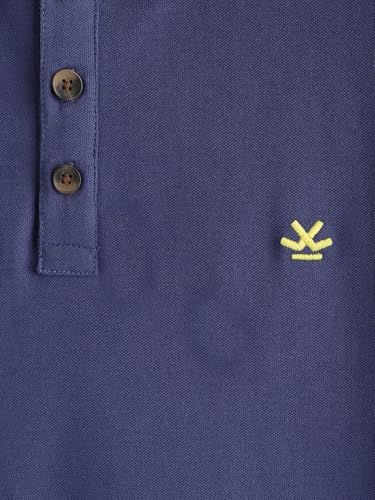 Image of WROGN Men's Pure Cotton Pique Stretch T-Shirt | Slim Fit