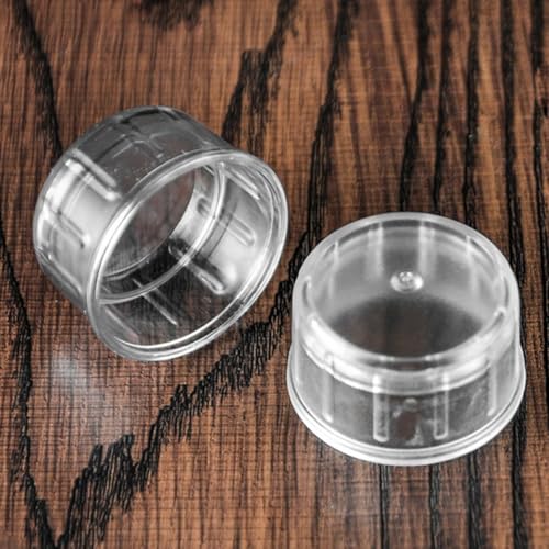 Tapas de plástico para coctelera que evitan salpicaduras en tus vasos mezcladores 6
