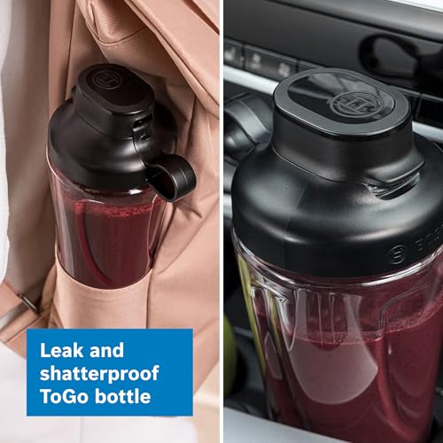 Bosch VitaPower Series 2 MMB2111SG Mini Blender BPA-free ToGo Bottle 450 W Silver Stainless Steel - Image 5