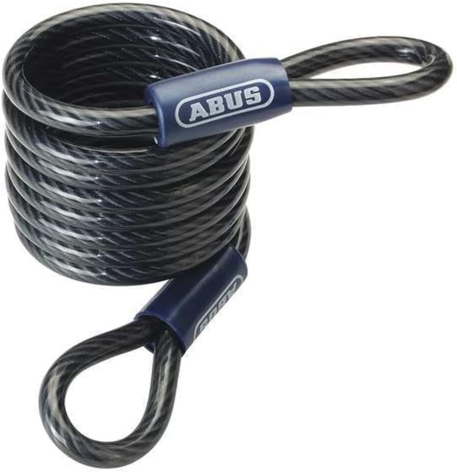 ABUS 1850/185 Cobra Steel Cable 5/16-Inch Dia and 6-Feet Length