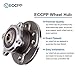 ECCPP Replacement for Pair of 2 Rear Wheel Hub Bearing Assembly 4 Lugs 512304 x2