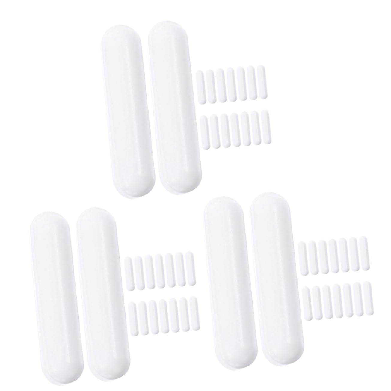 3 Series Rotor Magnético Magnetic Sticks Herramienta De Agitación Magnética Agitador Magnético Imán Barras Para Barra De Agitación Magnética Ptfe 16 Piezas X 3