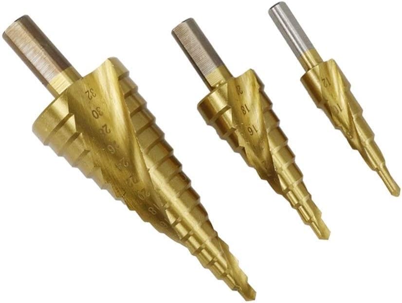 Wiertło stopniowe, wiertła do metalu, wiertło stopniowe z węglika Wiertło do obróbki drewna HSS Wiertło środkowe z rowkiem spiralnym Wiertło rdzeniowe z powłoką tytanową Wiertło rdzeniowe z trzpieniem