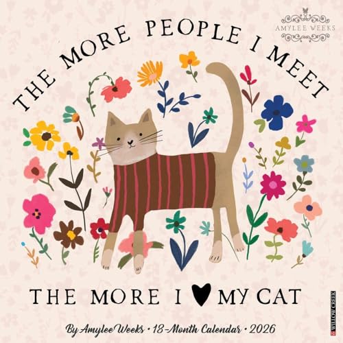 Every Home Needs a Cat 2026 Wall Calendar