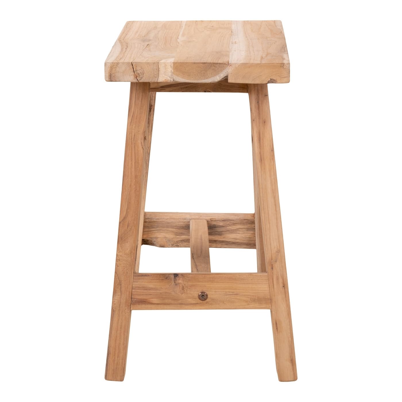 House Nordic Teakholzhocker Barcelona 50 cm