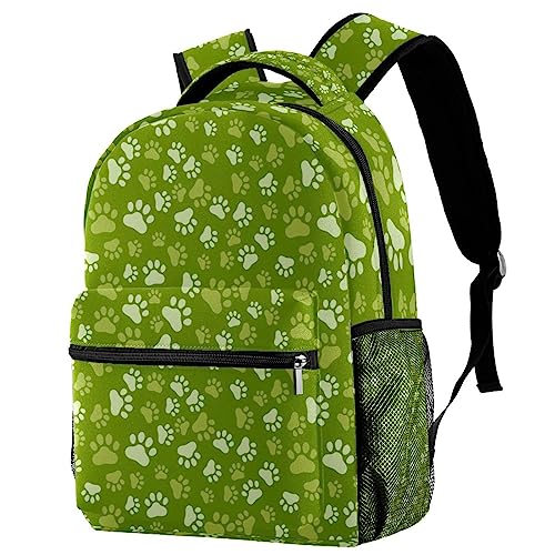 Sac à dos patte de chien femme cartable ado léger Couleur 10