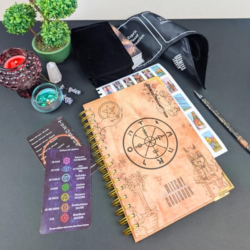 Kit de Tarot para principiantes con diario y soporte