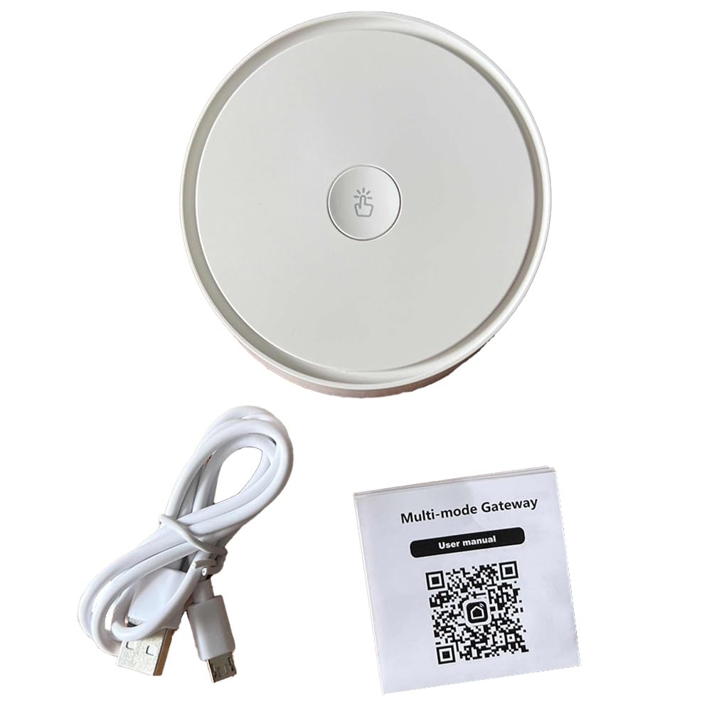 Graffiti Smart Home Puerta de Enlace Multimodo InaláMbrica Bluetooth Zigbee AplicacióN de Modo Dual Sonido Luz Aviso Control Remoto Host