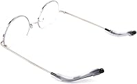 Vista 3 de YR Soft - Sujetadores de silicona tipo manga para las patillas de las gafas, antideslizantes, elásticos y cómodos, 5 pares - Transparente
