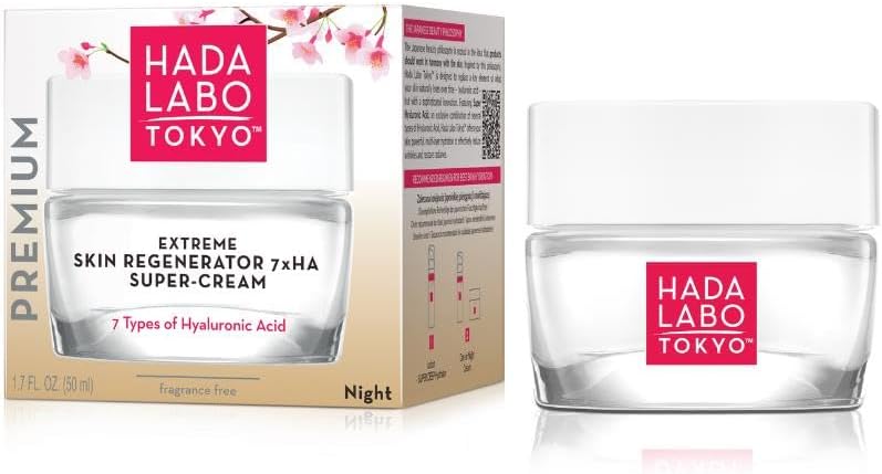 Premium Extreme Skin Regenerator Super Cream, Night Cream with 7 types of Hyaluronic Acid, 50 ml Jar (Pack of 1)