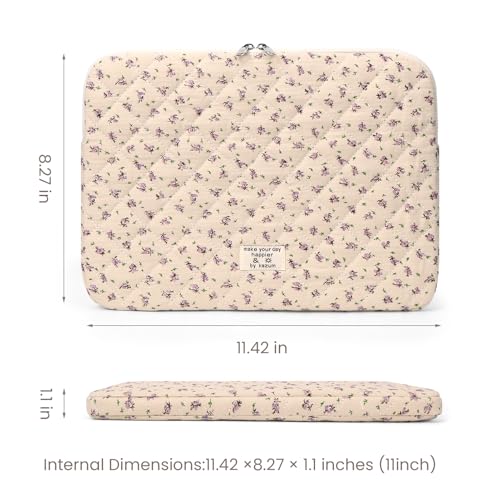 Funda protectora para laptop con diseño floral miniatura 6