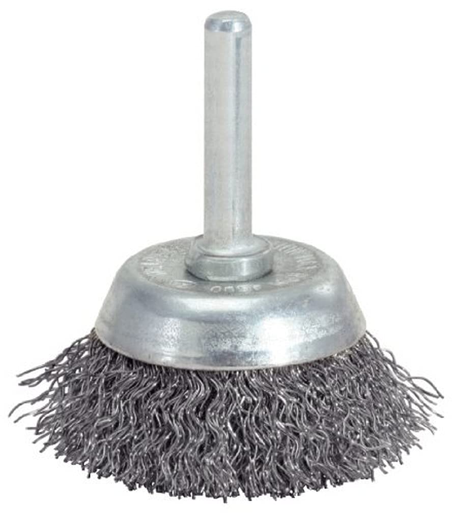 KS Tools 340.0012 - Brosse Boisseau Inox 0,​3 mm, Ø 50 mm