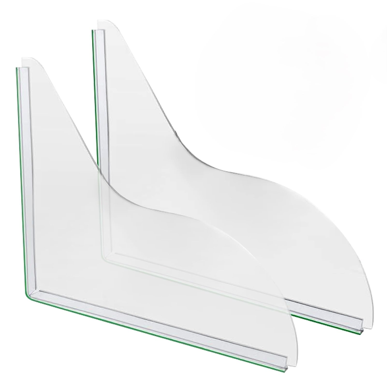 Deilonie Shower Splash Guard, Shower Water Guard, Bathtub Corner Splash Guard, Bath Splash Guard, Splash Guards for Kitchen, Sink Water Splash Guard, Kitchen Sink Splash Guard (2PCS)