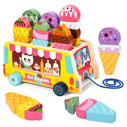 ¿Quién invento el helado? 2 Atoylink Helado Camión Remolque Juguetes Montessori Juguetes de Madera Comida Juguete Alimentos Juguetes Magnéticos Juguetes de Imitación Juegos Educativos Regalos para Niños Niñas 2 3 4 5 Años