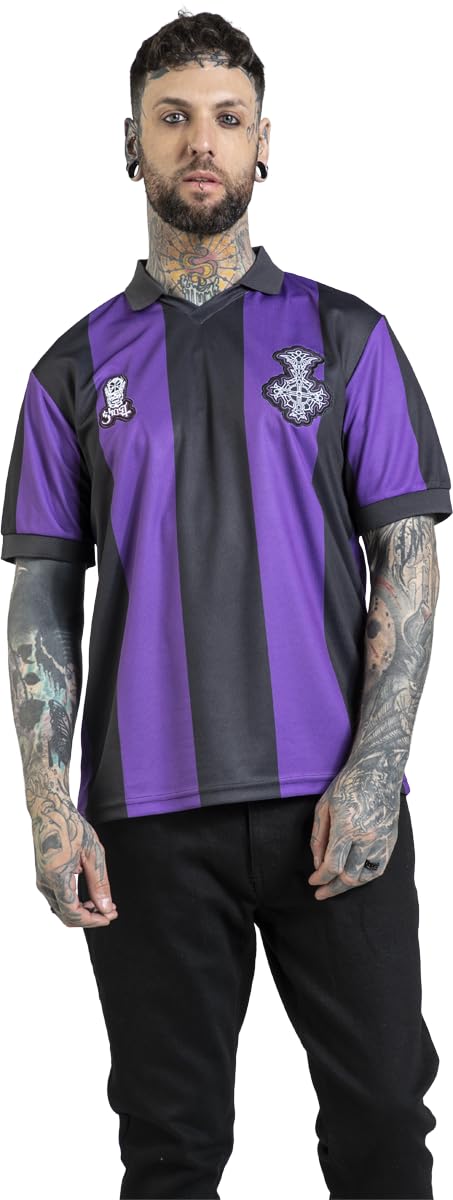 Ghost Soccer Jersey Männer Trikot Multicolor Band-Merch, Bands, Fußball