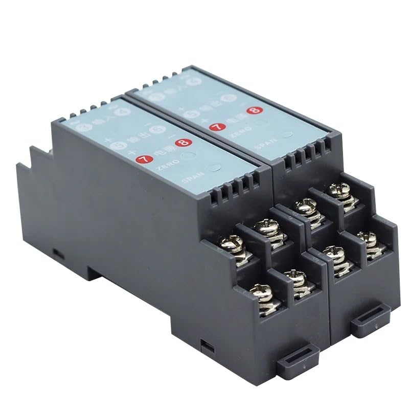 Stromsensor AC-Stromgeber, Din-Schienen-Stromsensor, AC5A, 10A, Eingang 4–20 mA, 0–10 V, 0–5 V, Ausgang DC24V, DC12V Spannungsversorgung Messumformer(4-20mA,AC 0-10A)