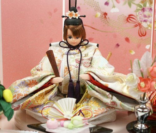 Amazon | 人形の久月 雛人形 リカちゃん 親王飾り 親王 雛飾り 間口65