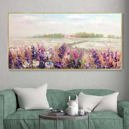 Peinture pastorale fleur impressions d'art pour decoration murale maison