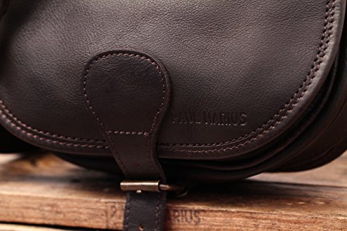 PAUL MARIUS LE BOHEMIEN Marrone Scuro Borsa a