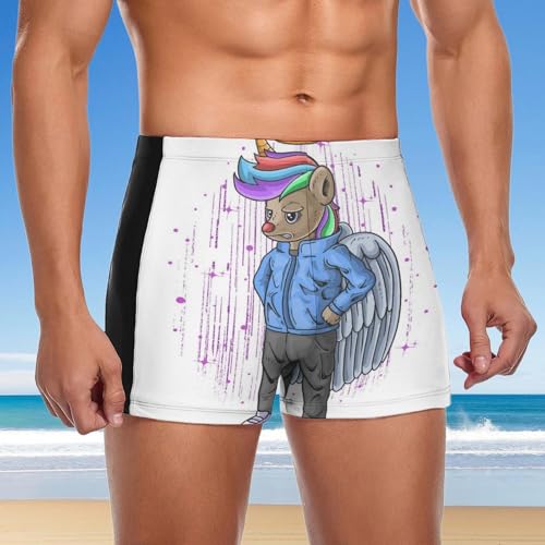 Maillot de bain licorne homme idéal pour la plage et la piscine - 4