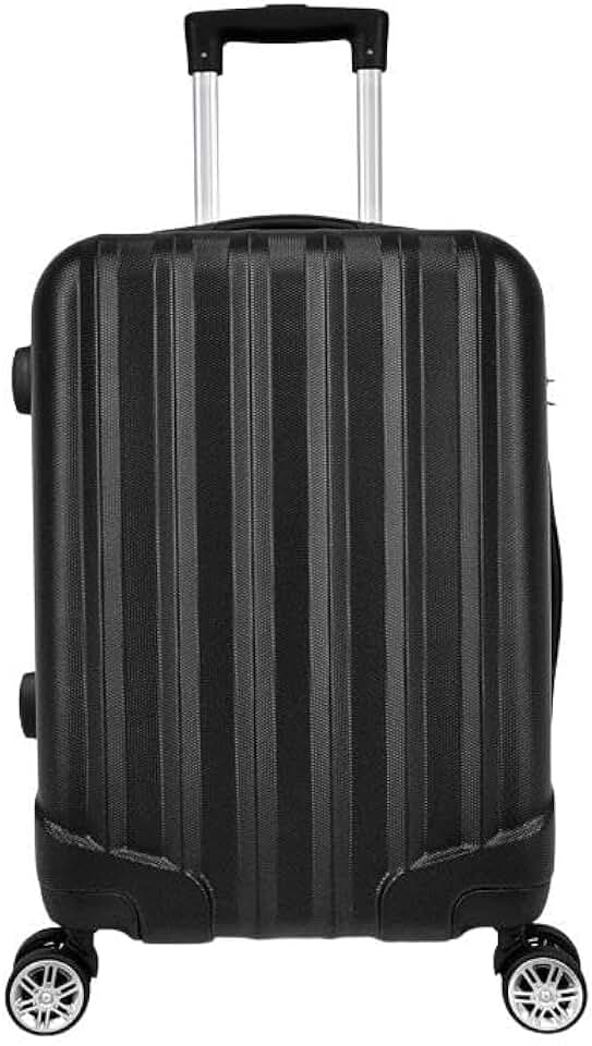 Mala de Bordo ABS 4 Rodas Future Fortt Preta - MFB01-PT